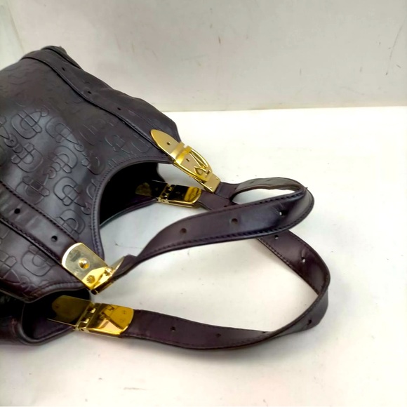 Gucci Hand Bag  Purple Leather made in Italy 🇮🇹 - Picture 5 of 8